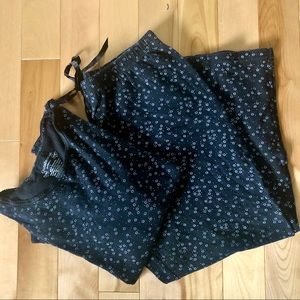 Black Pajama Set L